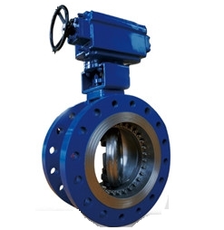 Valvotubi triple eccentric butterfly valve